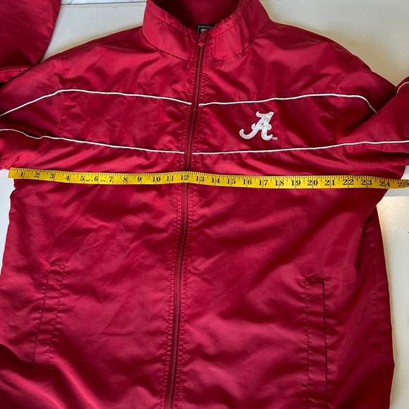Alabama men’s vintage jacket Colosseum Athletics lightweight red .pockets XL - Picture 13 of 14